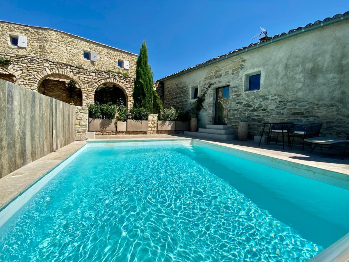 La Maison Des Vendangeurs - Table D'Hotes Le Soir Du Jeudi Au Dimanche- Jacuzzi - Balneo Spa - Acces Piscine Pour Toutes Les Chambres Sauf Studio Coquet- Piscine De Mai A Mi-Octobre Martignargues Exteriér fotografie
